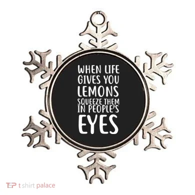 Life Give You Lemons Ornament