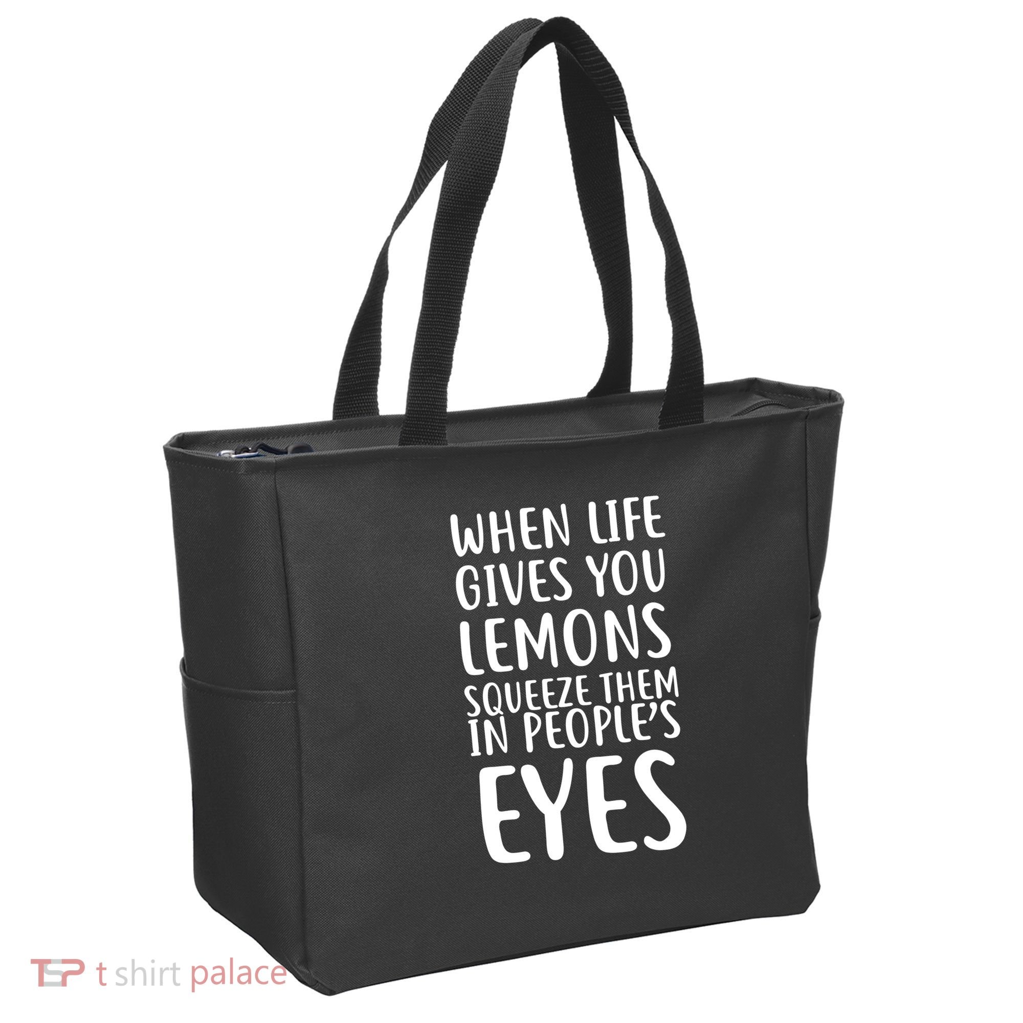 Life Give You Lemons Tote Bag