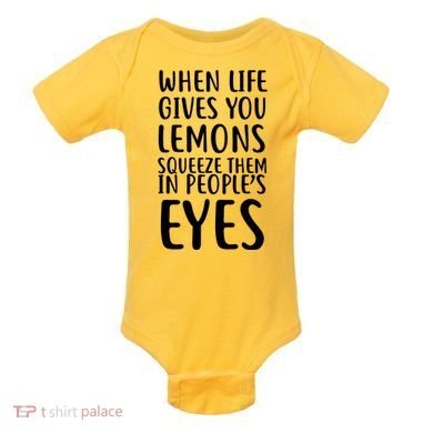 Life Give You Lemons Baby Bodysuit