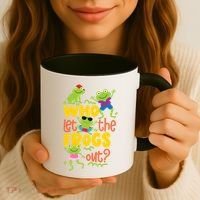 Who Let The Frogs Out Cute Gift Coffee Mug thumb 3