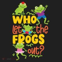 Who Let The Frogs Out Cute Gift Beanie thumb 2