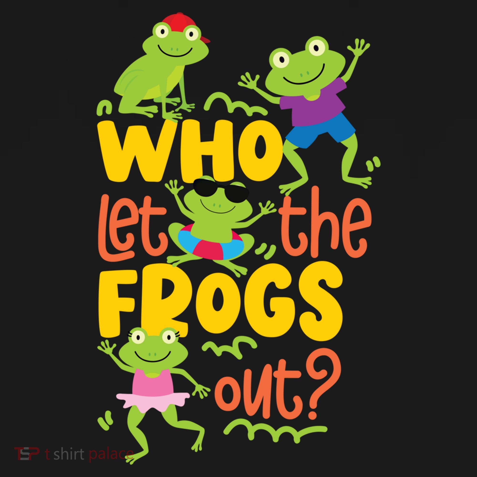 Who Let The Frogs Out Cute Gift Ornament