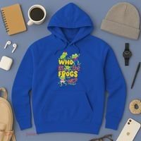 Who Let The Frogs Out Cute Gift Hoodie thumb 3