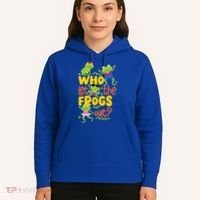 Who Let The Frogs Out Cute Gift Hoodie thumb 5