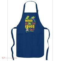 Who Let The Frogs Out Cute Gift Apron thumb 0