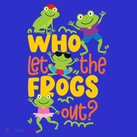 Who Let The Frogs Out Cute Gift Visor thumb 3