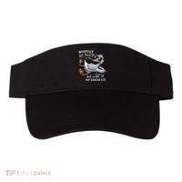 Whatever Life Throws At You Funny Funny Duck Meme Visor thumb 0