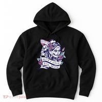With Love Till Death Day Of The Dead Hoodie thumb 0