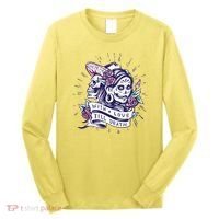 With Love Till Death Day Of The Dead Long Sleeve Shirt thumb 0