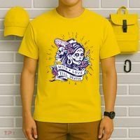 With Love Till Death Day Of The Dead T-Shirt thumb 6