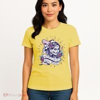 With Love Till Death Day Of The Dead Women's T-Shirt thumb 4