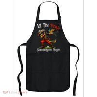 Wo Let The Pirate Shenanigans Begin Golf Pirate Halloween. Apron thumb 0