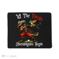 Wo Let The Pirate Shenanigans Begin Golf Pirate Halloween. Mousepad thumb 0