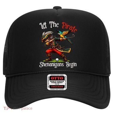 Wo Let The Pirate Shenanigans Begin Golf Pirate Halloween. Hat