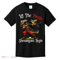 Wo Let The Pirate Shenanigans Begin Golf Pirate Halloween. Kids T-Shirt thumb 0