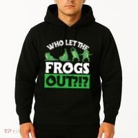 Who Let The Frogs Out Hoodie thumb 2