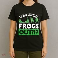Who Let The Frogs Out T-Shirt thumb 4