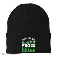 Who Let The Frogs Out Beanie thumb 0