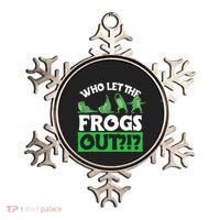 Who Let The Frogs Out Ornament thumb 0