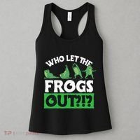 Who Let The Frogs Out Women's Tank Top thumb 3