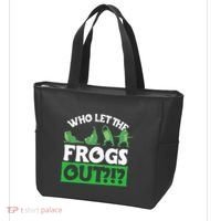 Who Let The Frogs Out Tote Bag thumb 3