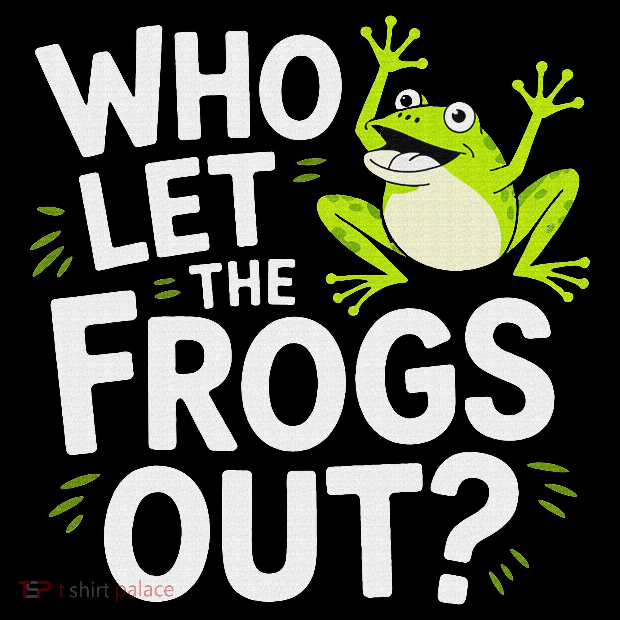 Who Let The Frogs Ou Funny Frog Lovers Sweatshirt
