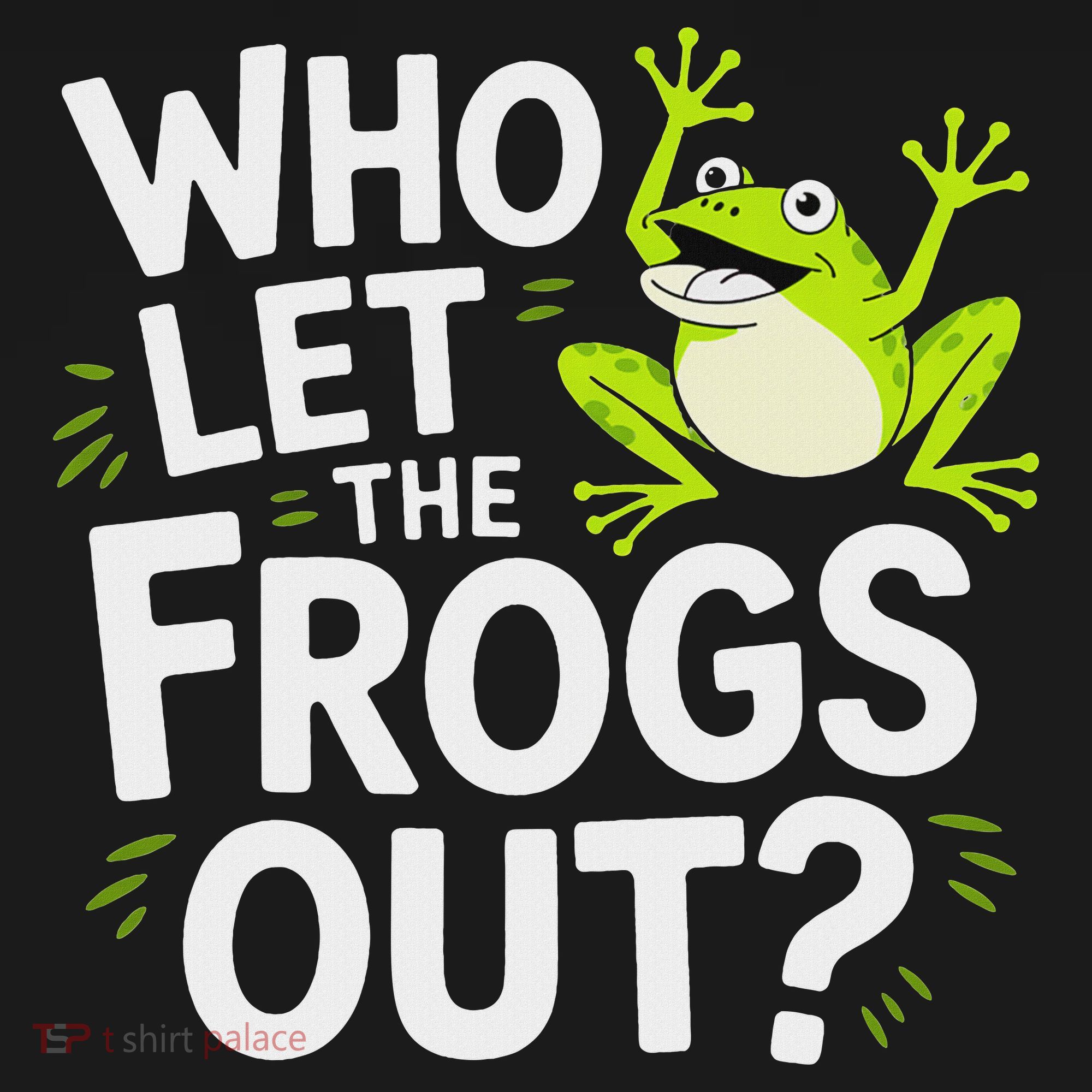 Who Let The Frogs Ou Funny Frog Lovers Women's Tank Top