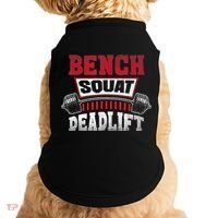 Weight Lifting Training Powerlifting Bench Squat Deadlift Doggie Tank thumb 0