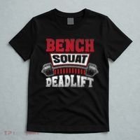 Weight Lifting Training Powerlifting Bench Squat Deadlift T-Shirt thumb 5