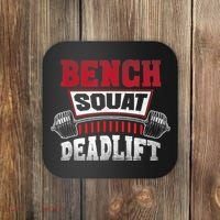Weight Lifting Training Powerlifting Bench Squat Deadlift Coaster thumb 0