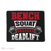 Weight Lifting Training Powerlifting Bench Squat Deadlift Mousepad thumb 0