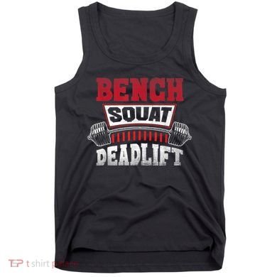 Weight Lifting Training Powerlifting Bench Squat Deadlift Tank Top