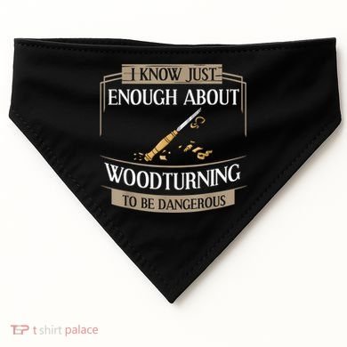 Woodturner Lathe Tools Project Woodturning USA-Made Doggie Bandana