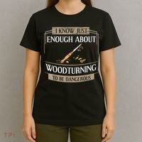 Woodturner Lathe Tools Project Woodturning T-Shirt thumb 4