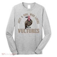 Who Loves Vultures Carrion Scavenger Bird Long Sleeve Shirt thumb 0