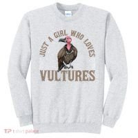 Who Loves Vultures Carrion Scavenger Bird Sweatshirt thumb 0