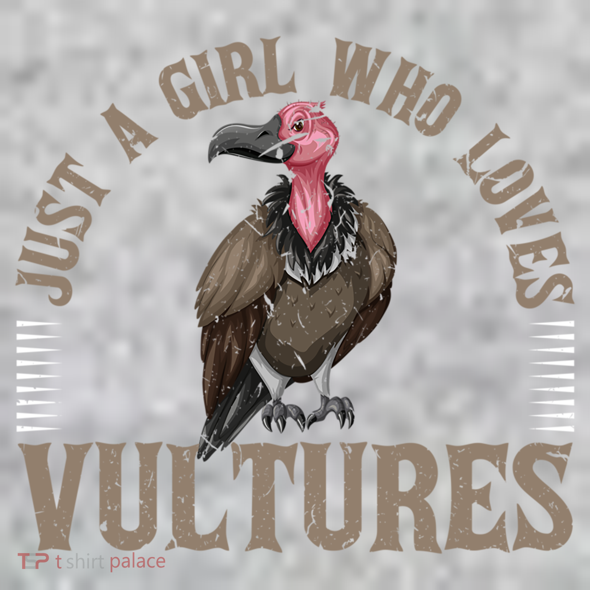 Who Loves Vultures Carrion Scavenger Bird T-Shirt