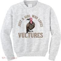 Who Loves Vultures Carrion Scavenger Bird Kids Sweatshirt thumb 0