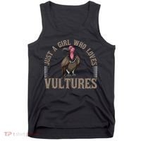 Who Loves Vultures Carrion Scavenger Bird Tank Top thumb 0