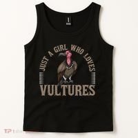 Who Loves Vultures Carrion Scavenger Bird Tank Top thumb 2