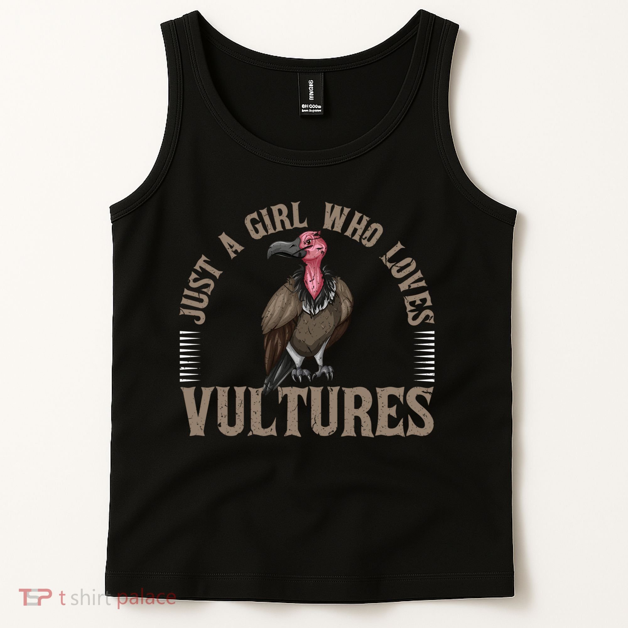 Who Loves Vultures Carrion Scavenger Bird Tank Top
