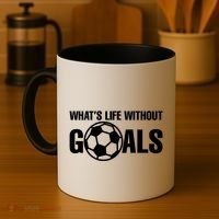Whats Life Without Goals Soccer Player Coach Coffee Mug thumb 4
