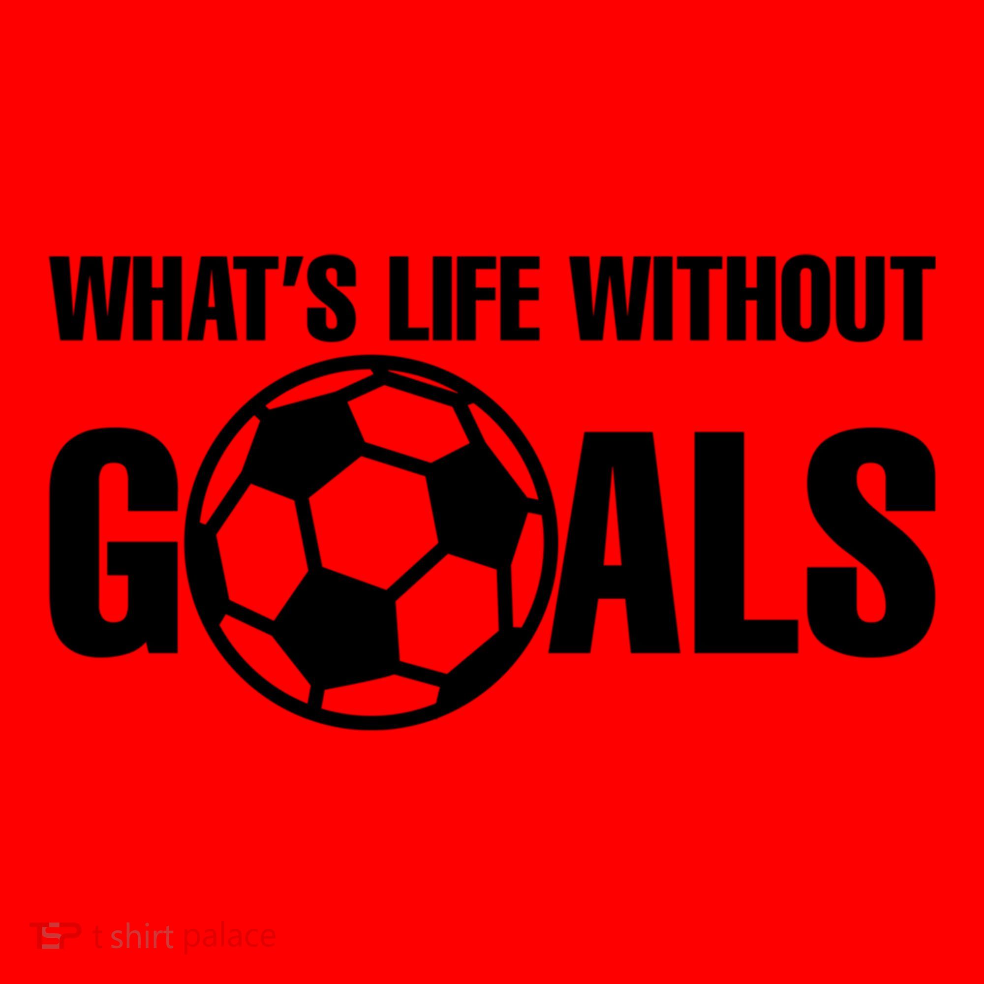 Whats Life Without Goals Soccer Player Coach Santa Hat