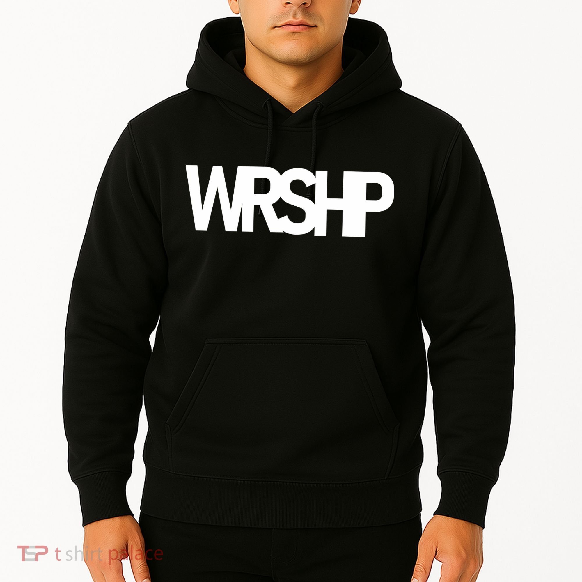 WRSHP Logo Worship Christian Hoodie