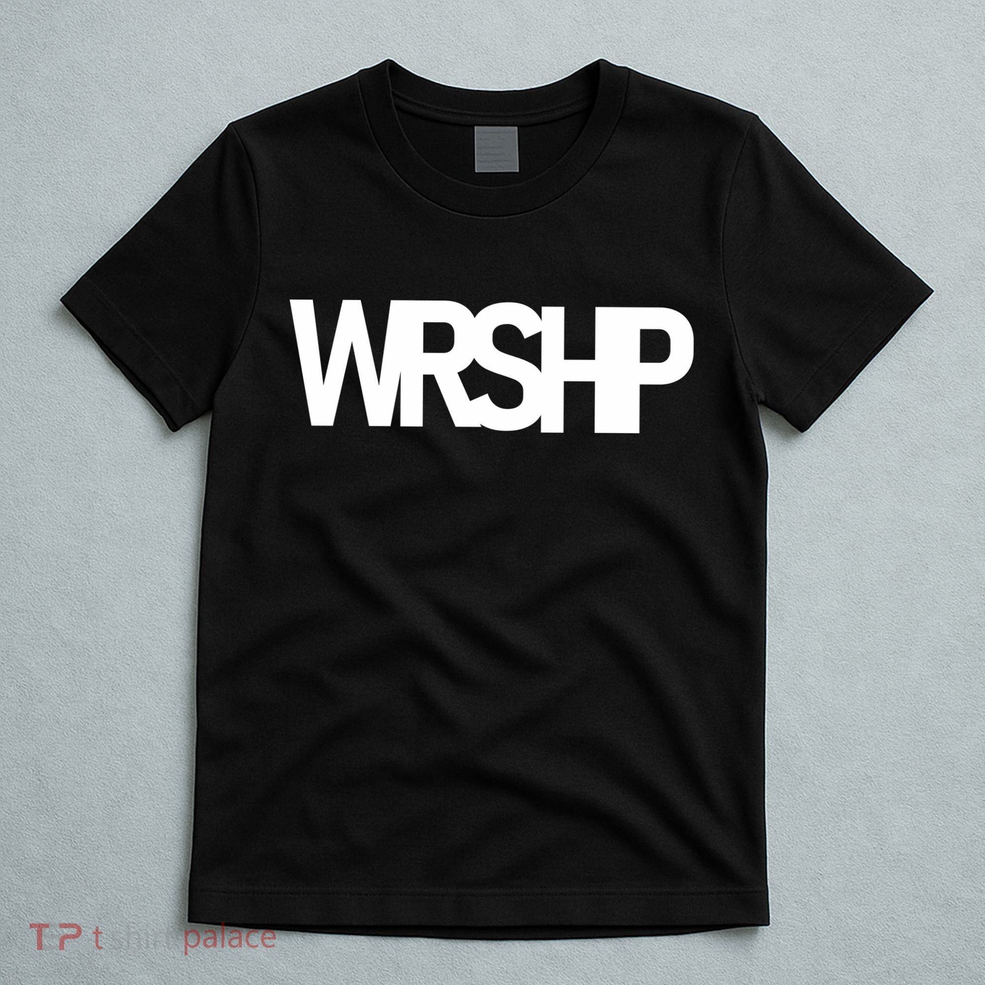 WRSHP Logo Worship Christian T-Shirt