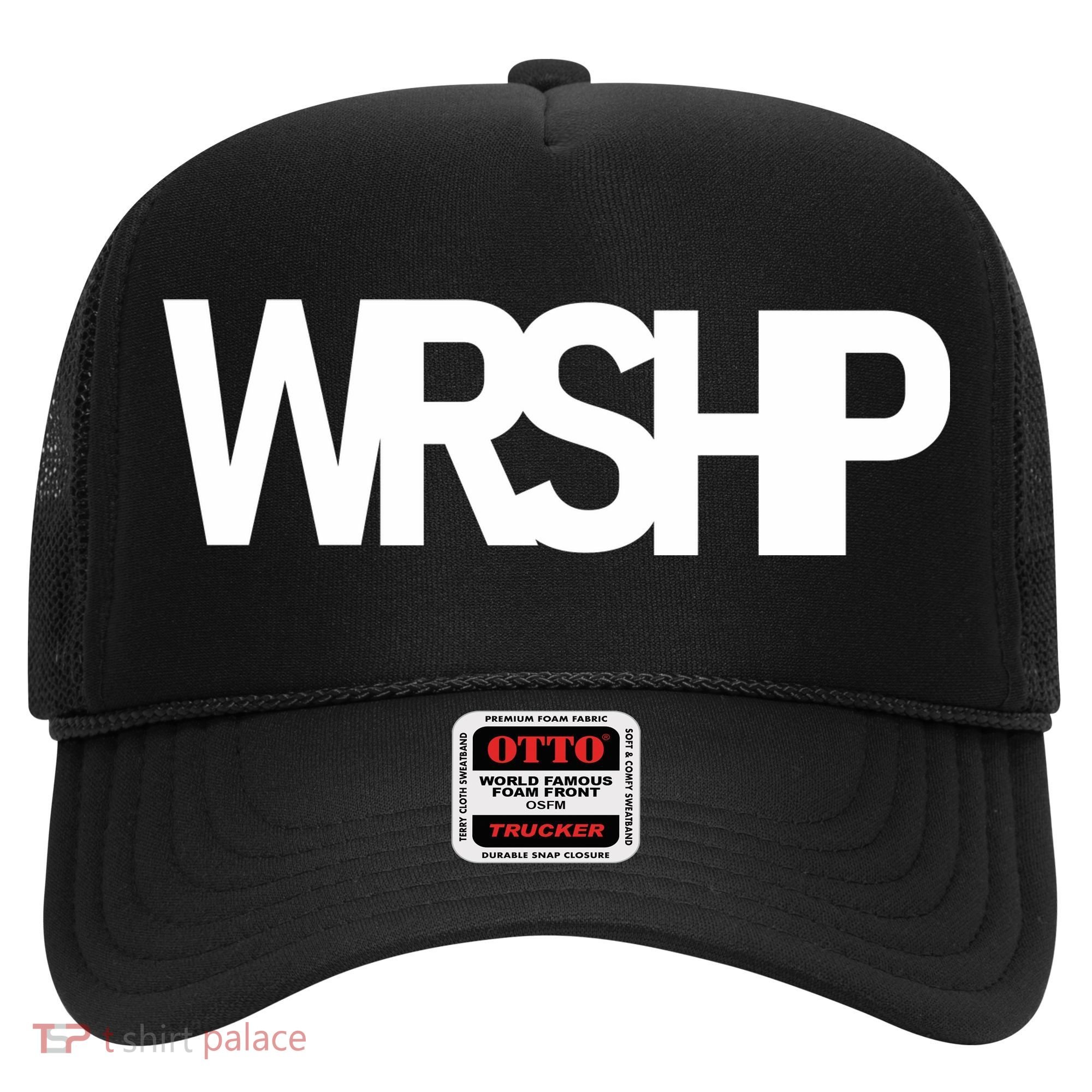 WRSHP Logo Worship Christian Hat