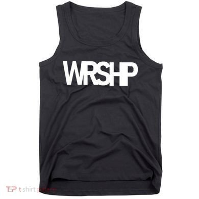 WRSHP Logo Worship Christian Tank Top