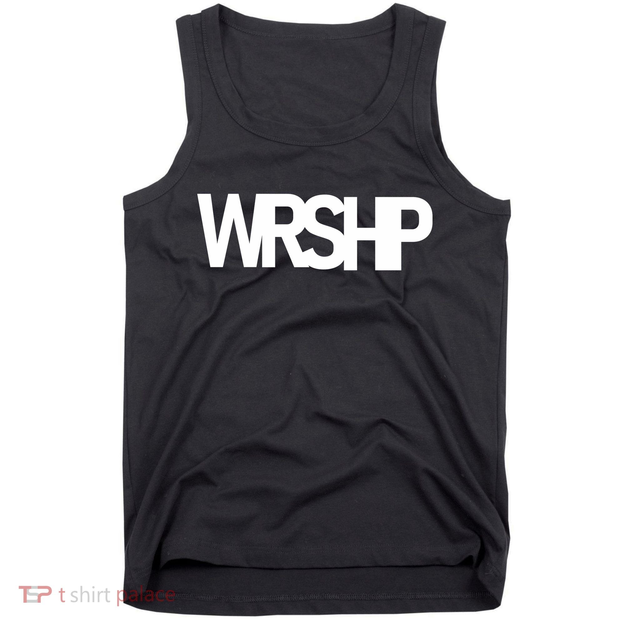 WRSHP Logo Worship Christian Tank Top