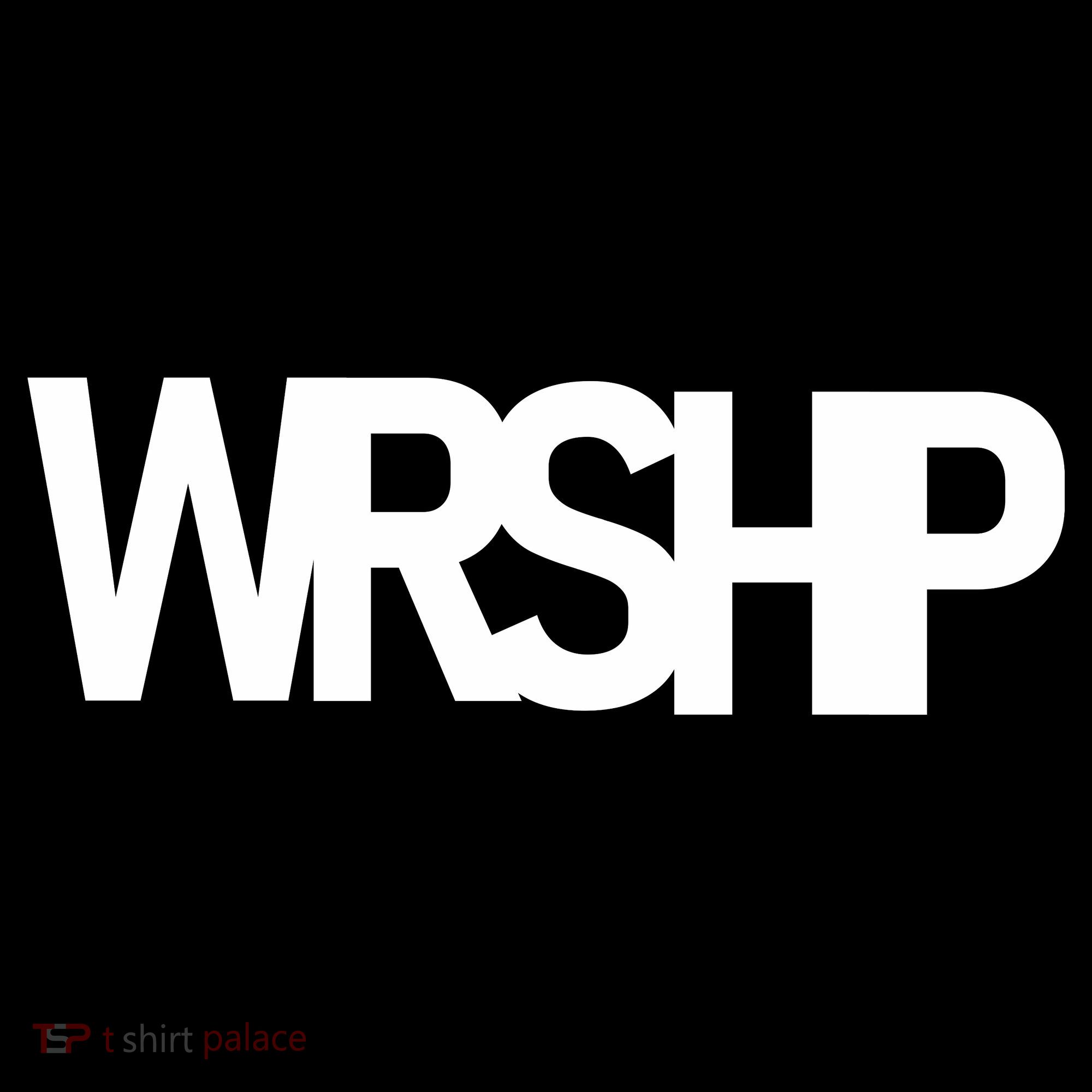 WRSHP Logo Worship Christian Visor