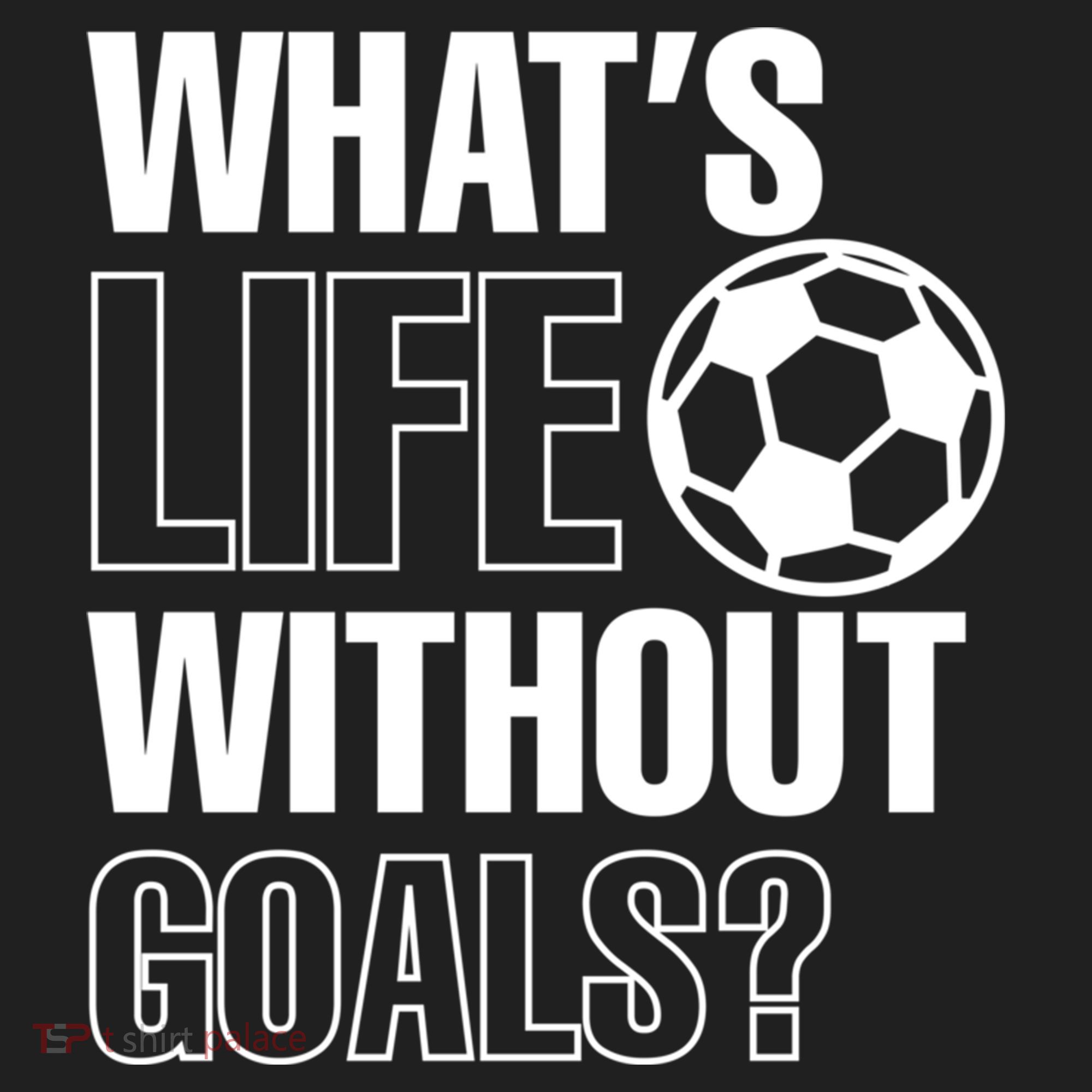 Whats Life Without Goals Soccer Player Coach Gift Beanie